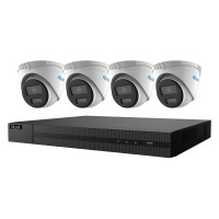 HiLook IK-4284TH-MH/PH/P 8-Channel 4MP ColorVu Lite PoE NVR Kit