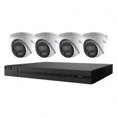 HiLook IK-4284TH-MH/PH/P 8-Channel 4MP ColorVu Lite PoE NVR Kit