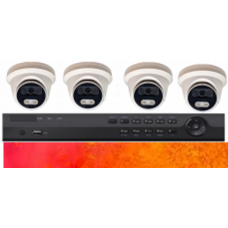 SafeNet Colorvu 4 channel Tvi Kit Including 1 4 Channel DVR, 1 X 1tb HDD, 2, 3 or 4 Cameras