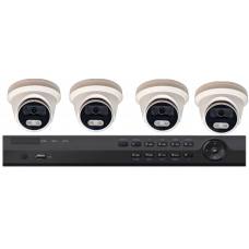 SafeNet 4 channel TVI Kit Including 1 4 Channel DVR, 1 X 1tb HDD, 2, 3 or 4 Cameras - All Cables and Installation Materials