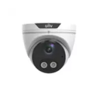 UNIVIEW IPC3614SR3-ADF28KMC-DL 4MP HD COLORHUNTER DUAL LIGHT 2.8-MM FIXED EYEBALL NETWORK CAMERA - WHITE