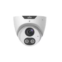 UNIVIEW IPC3615SB-ADF28KMC-I0 5MP HD INTELLIGENT IR LIGHT AND AUDIBLE WARNING 2.8-MM FIXED EYEBALL NETWORK CAMERA - WHITE